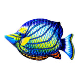 Maxbell fish Decor Statue Wall Decoration for Bathroom Balcony Office Blue