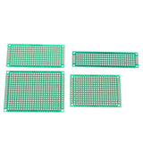 Max 4Pcs 5x7 4x6 3x7 2x8 cm Universal Copper Prototype Double-sided PCB Board - Aladdin Shoppers