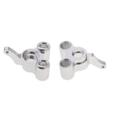 Max 166012 06045 Rear Steering Hub Carrier L/R for 1/10 HSP 94166 RC Cars Silver