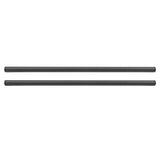 Maxbell 2Pcs 15mm Carbon Fiber Rod 16" 40cm Long for 15mm Rod Rail Support System