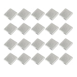 Maxbell 20PCS Transparent Plastic Coin Holder Coin Collecting Box 17 22 27 32 37mm