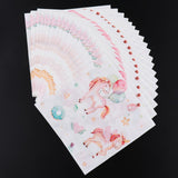 Max 20 Pieces Lovely Magical Paper Napkin Kids Birthday Party Tableware Supply A