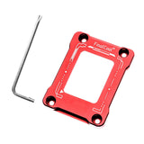 Maxbell CPU Contact Frame Aluminum Alloy Anti Bending for 12TH Gen LGA1700 Red