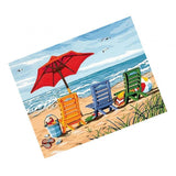 Max 5D DIY Diamond Painting Horse Cross Stitch Embroidery Picture Beach