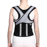 Max Maxb Adjustable Posture Corrector Body Lumbar Back Shoulder Belt Brace Support S