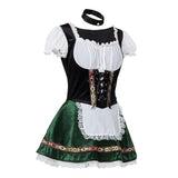 Maxbell Womens Maid Costume Beer Wench Outfit Waitress