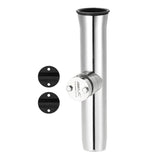 Maxbell Rail Mount 316SS Marine Fishing Rod Rack Holder Socket fit for 26-32mm Tube