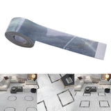 Max Self Adhesive Floor Tile Gaps Line Sticker DIY Wall Art Decal Gray