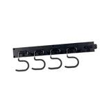 Maxbell Garden Tool Organizer Holder with 4 Hooks Metal for Garage Shovel Broom