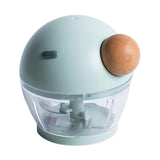 Maxbell 500ml Food Processor Vegetable Chopper Blender Manual for Meat Nuts Ginger green