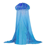 Maxbell Kids Baby Blue Jellyfish Bed Canopy Mosquito Netting Bedding Dome Tent Decor