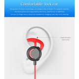 Maxbell 3.5mm Gaming Earphone Noise Isolating In Ear Headphone Wired Game Headset