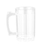 Maxbell Clear Beer Mug Barware Drinkware Beverage Cup Unbreakable for Home 600ml