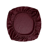 Maxbell Stretch Computer Chair Slipcovers Rotating Chair Seat Covers for Office Red