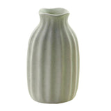 Max Macaron Ceramic Color Matte Mini Small Vase Home Jewelry Ornaments Green