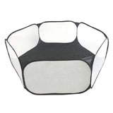 Maxbell Foldable Play Pen Cage Hamster Rabbit Guinea Pig Gerbil Indoor/Outdoor Black