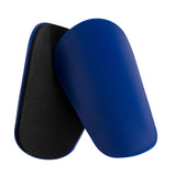Maxbell Mini Soccer Shin Guards Protector Soccer Equipment for Children Kids Outdoor Blue 8x5cm