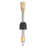 Maxbell Extension Wand Stainless Steel Hosehold Sturdy Portable 1/4 Quick Connection 15CM