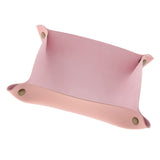 Max Watches Candy Sundries Holder Storage Boxes Bins PU Leather Storage Tray H