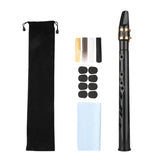 Maxbell Pocket Saxophone Portable Saxophone for Kids Music Lovers Instrument Players Black