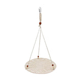 Maxbell Reptile Hammock Swing Hanging Bed Habitat Summer for Birds Leopard Gecko beige