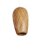Maxbell Bamboo Pendant Light Lighting Fixtures Lampshade for Kitchen Bedroom