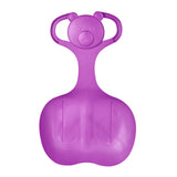 Maxbell Snow Sled Skiing Board Heavy Duty Large Snow Luge for Boys Girls Kids Adults Purple