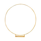 Maxbell Circle Balloon Arch baby Shower Decoration Graduation Decoration Aureate 1m