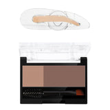 Maxbell Women Adjustable Instant Eyebrow Powder Brow Shape Set Powder 03 and Stamp