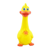 Maxbell Rubber Chicken Screaming Shrilling Puppy Chewing Squeeze Yellow 19x7cm