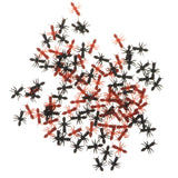 Maxbell 100 Piece Plastic Fake Ants Model Figure Set Kids Toy Party Favors Mixed