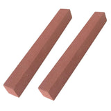 Max 2 Pieces Grind Stone Sanding Polishing Beam for Guitar Bass Red