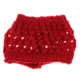 Max 1/6 Warm Knitted Doll Winter Hat for 30cm Doll Clothes Accessories Wine Red