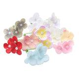 Max 20Pcs Artificial Flower Heads Bridal Hydrangea Wedding Decor Multicolor