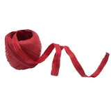 Maxbell 20m/Roll Raffia Paper Ribbon Gift Package String Scrapbooking red