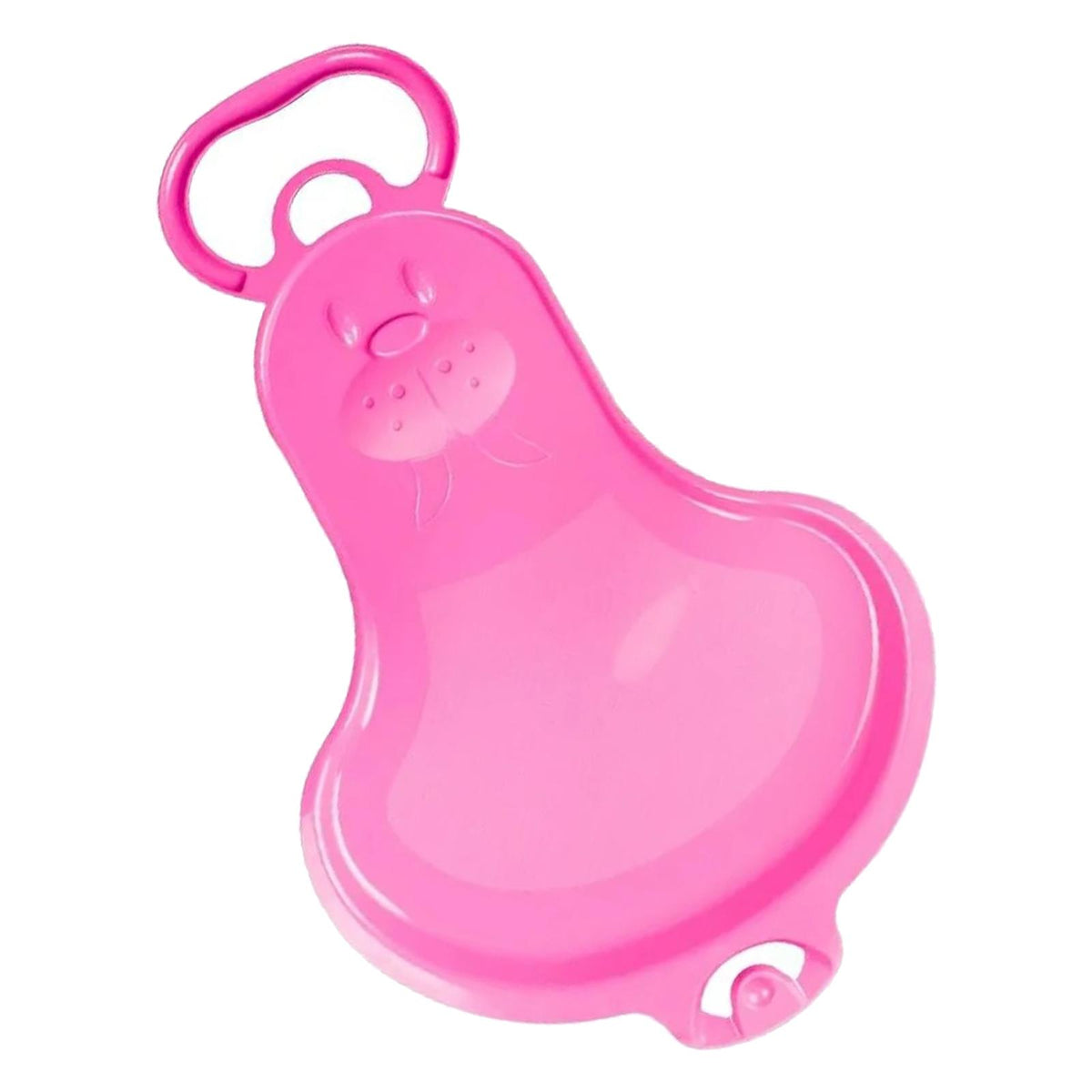 Maxbell Winter Snow Sled Kids Sledge Sleigh Sledding for Grass Sand Skate Toboggan Pink