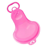 Maxbell Winter Snow Sled Kids Sledge Sleigh Sledding for Grass Sand Skate Toboggan Pink