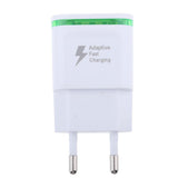 Maxbell 2.1A 1Port USB Travel Home Wall Power Adapter Charger LED Portable EU  white