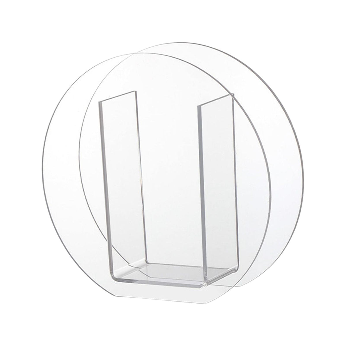 Maxbell Unique Vase Geometric Arch Elegant Acrylic flower buckets for Restaurant Style C