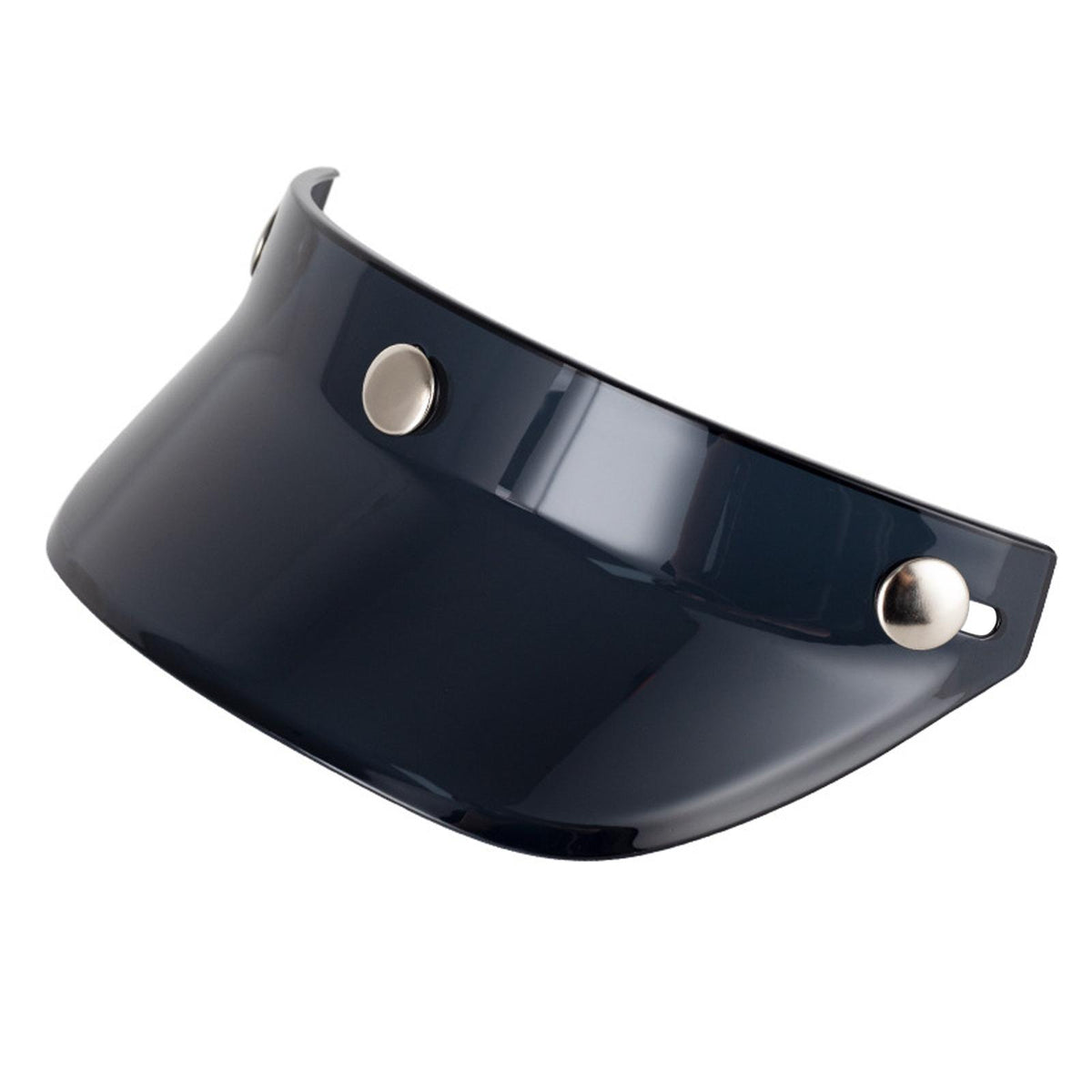 Maxbell Motorcycle Helmet Visor Peak 3 Snap for Helmets with 3 Buttons Replaces Black