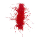 Maxbell Slap Bracelets Accessories Feather Hair Band Anklet Wristband Cuff Sleeves Red