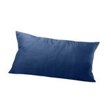 Maxbell Soft Head Cushion Pillow with pillow Versatile for Lounge Headrest blue