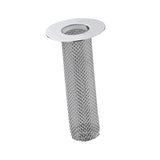 Maxbell Floor Drain Filter Stainless Steel Anti Clogging Bathtub Mesh Basket Filter Fit 29mm-53mm Long