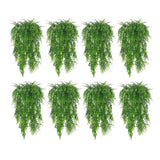 Maxbell 8 Bunches 75cm Long Artificial Ivy Vine Plants for Home Wedding Outdoor Indoor Wall Hanging Decoration