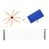 Maxbell Chimney Cleaner Flexible Dryer Lint Brush Kit with Rods for Fireplace 8M