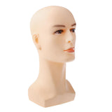 Maxbell Male Mennequin Manikin Head Model Cap Hat Wig Headphone Scarf Display Stand