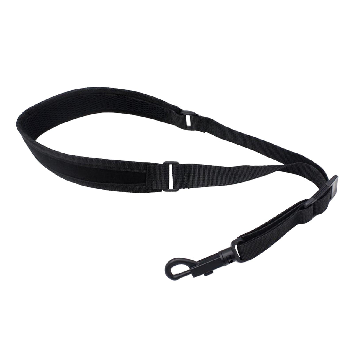 Maxbell Professional Saxophone Shoulder Strap Adjustable for Sax Bass Tenor Alto black