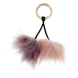 Max Faux Plush Pendants Fluffy Key Chain Plush Key Ring for Women's Bag Car Key