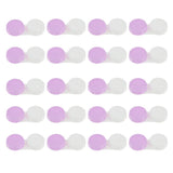 Max 20 Pieces Mini Contact Lens Box Travel Lenses Cases Container Holders Purple