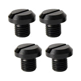 Maxbell 4x Motorcycle Mirror plug Screw Bolts M10 Metal Accessories Right